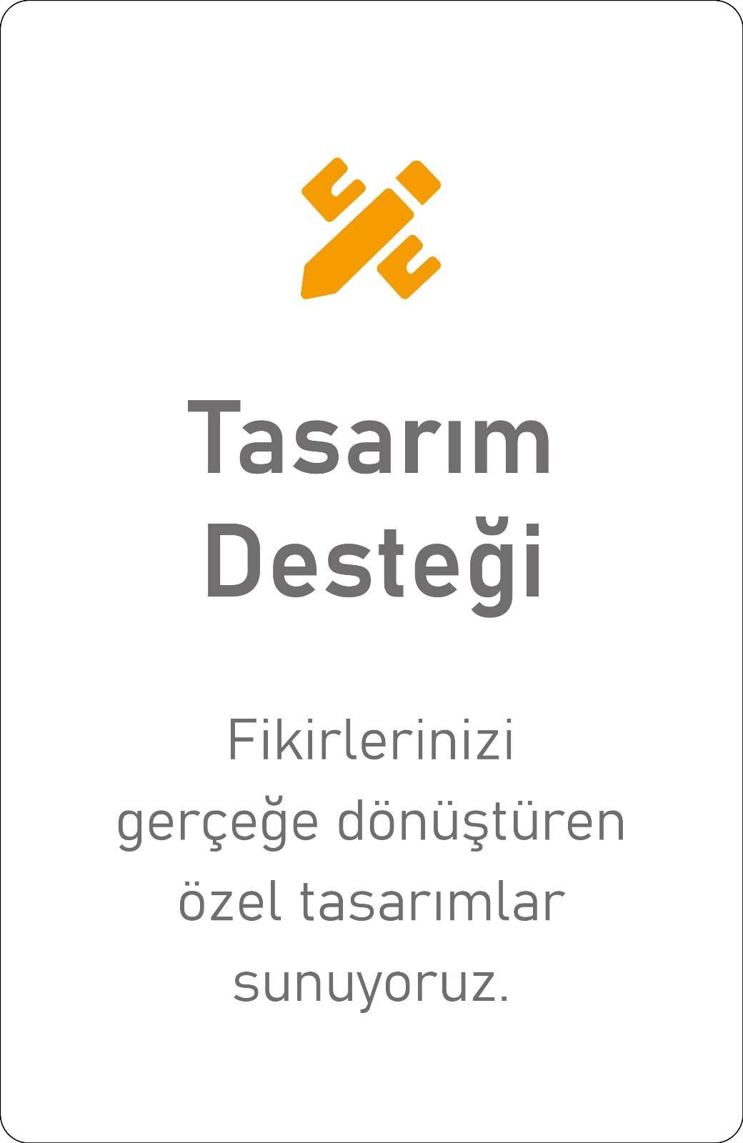 Kartvizit ve kurumsal baskı hizmetleri örneği